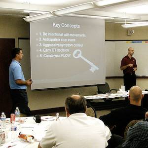 Photo of USACS' Efficiency Academy Presentation